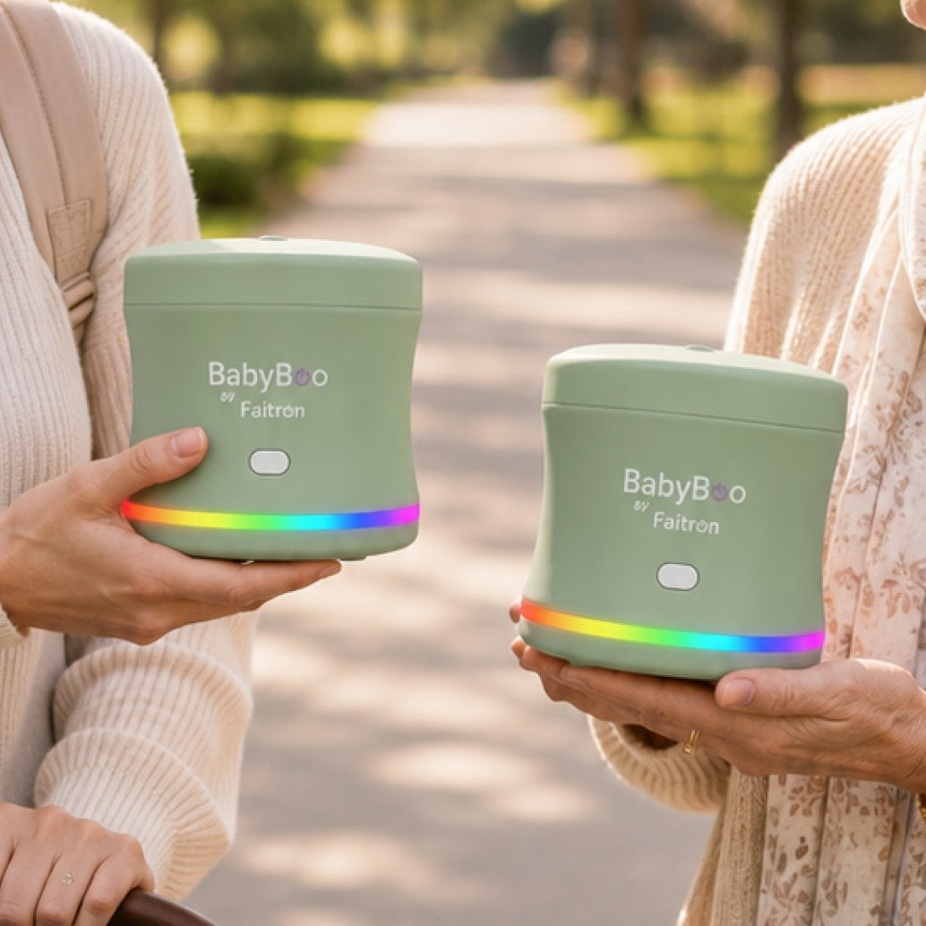 BabyBoo Babybreiwärmer 2er-Set – Immer Vorbereitet Unterwegs, Warm in 5 Minuten, Ohne Mikrowelle