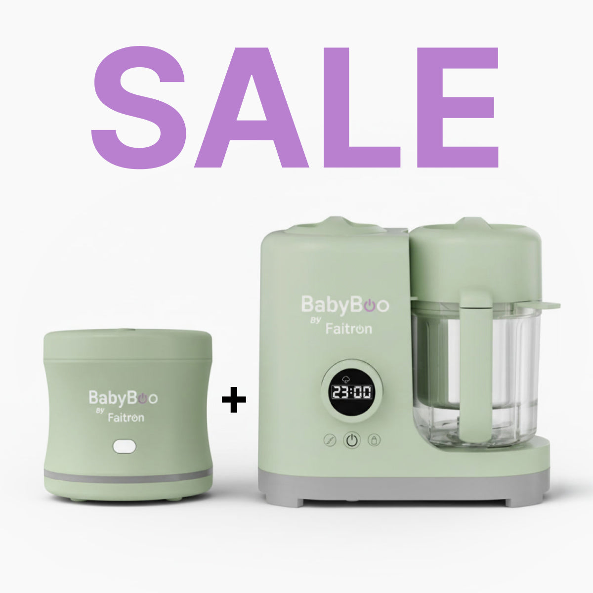 Babynahrungszubereiter + Babybreiwärmer Bundle