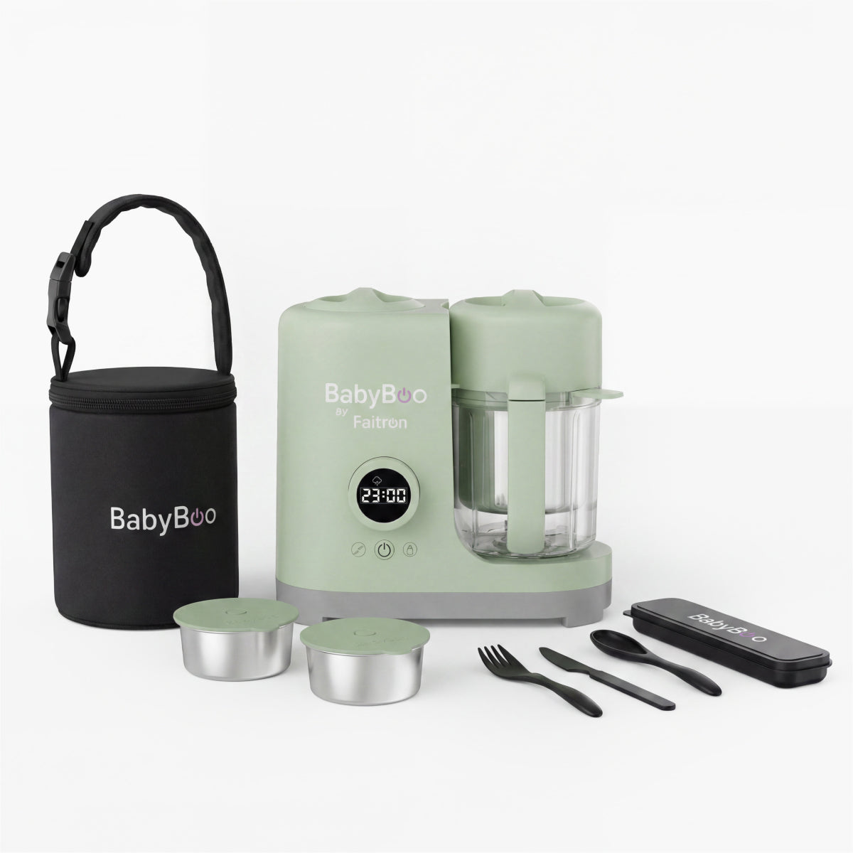 Essentials Bundle: Food Maker + 2x Inner Dishes + Carry Bag + Cutlery Set