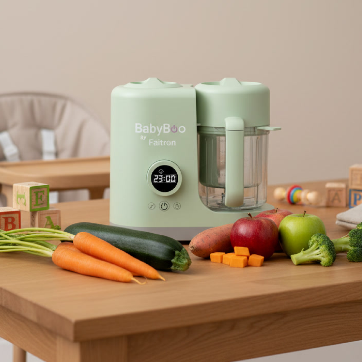 BabyBoo robot cuiseur – Sans BPA ni PFAS