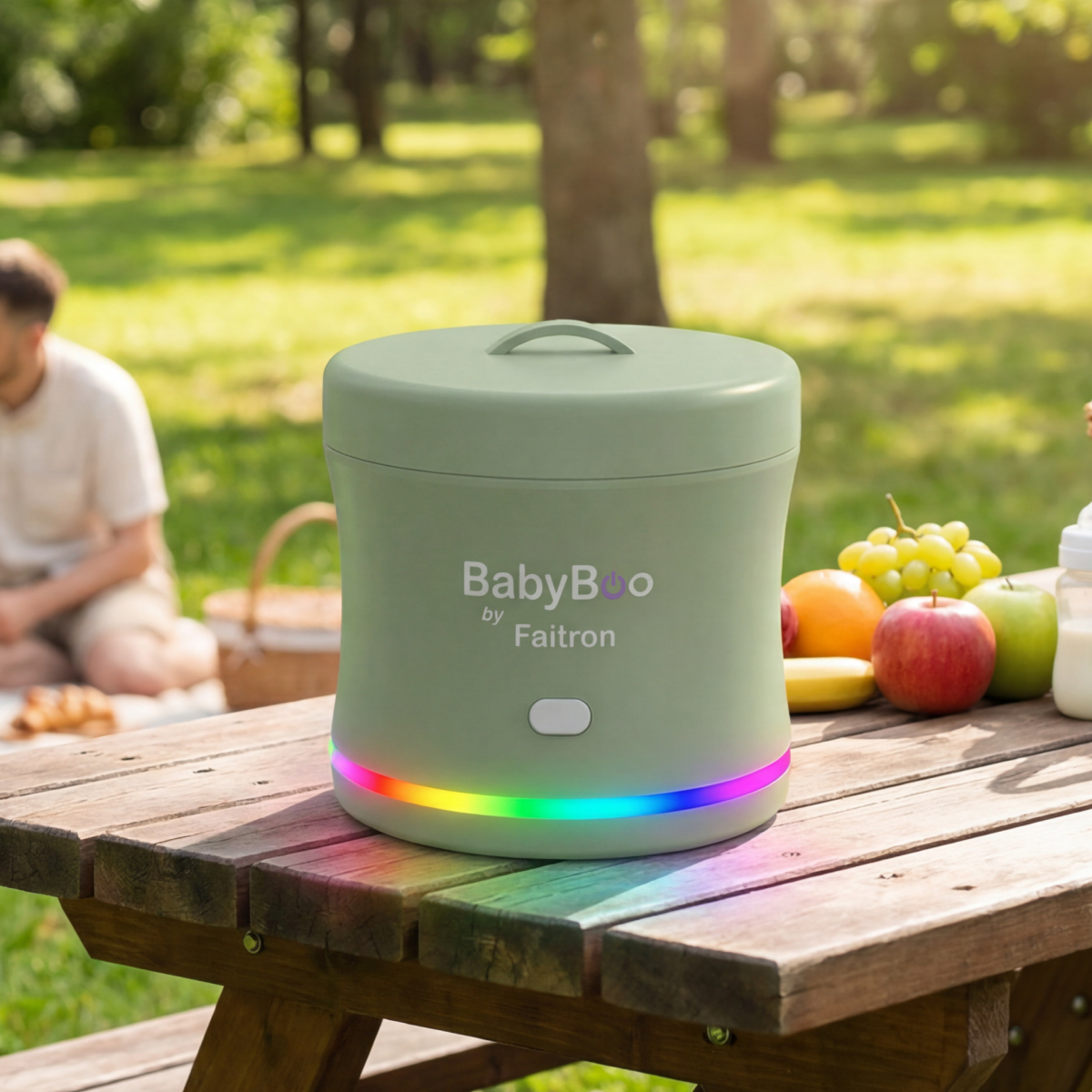 BabyBoo Scaldapappa portatile neonato – 100% a prova di perdite, perfetto per i viaggi